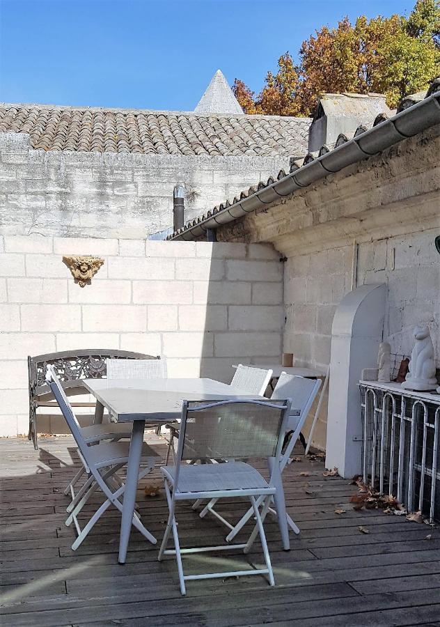 Apartmán Magnifique Duplex Vue Palais Des Papes Pres De Pont D'Avignon Exteriér fotografie